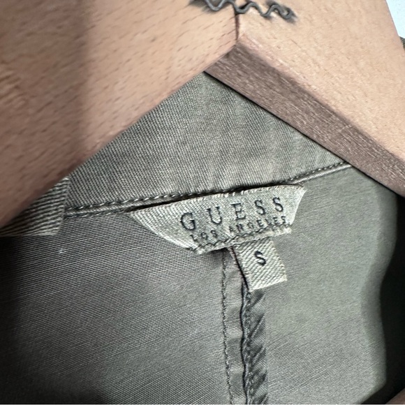 GUESS Studded Military Shirt Jacket Size Small - Picture 7 of 10